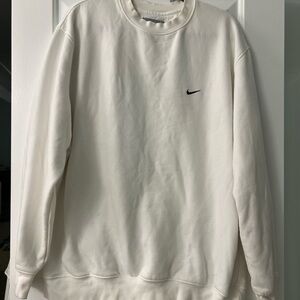 Nike Men's White Crewneck